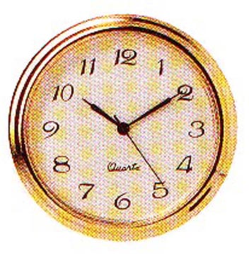 2" Ivory Arabic Clock Insert