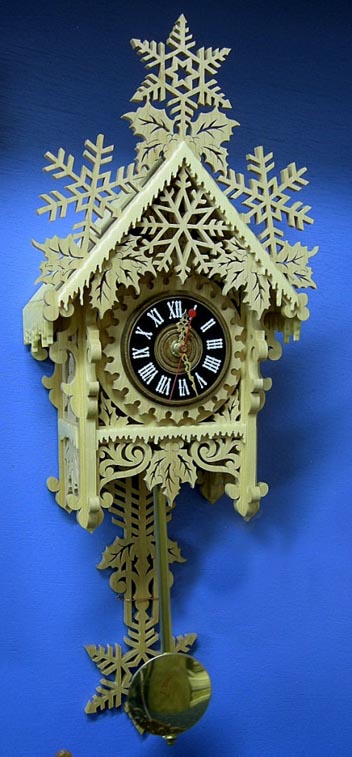 Snowflake Clock Package